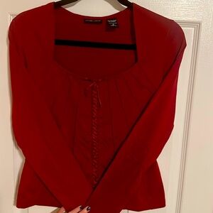 Gothic Lace-Up Long Sleeve